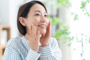 ハックティックを使う４０代女性