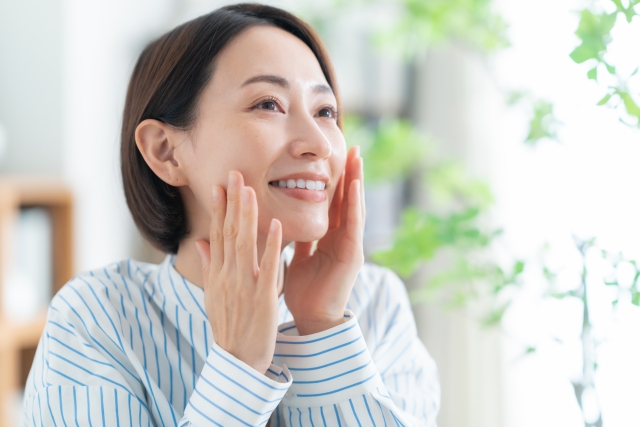 ハックティックを使う４０代女性