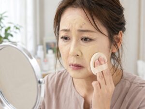 朝のメイク時間